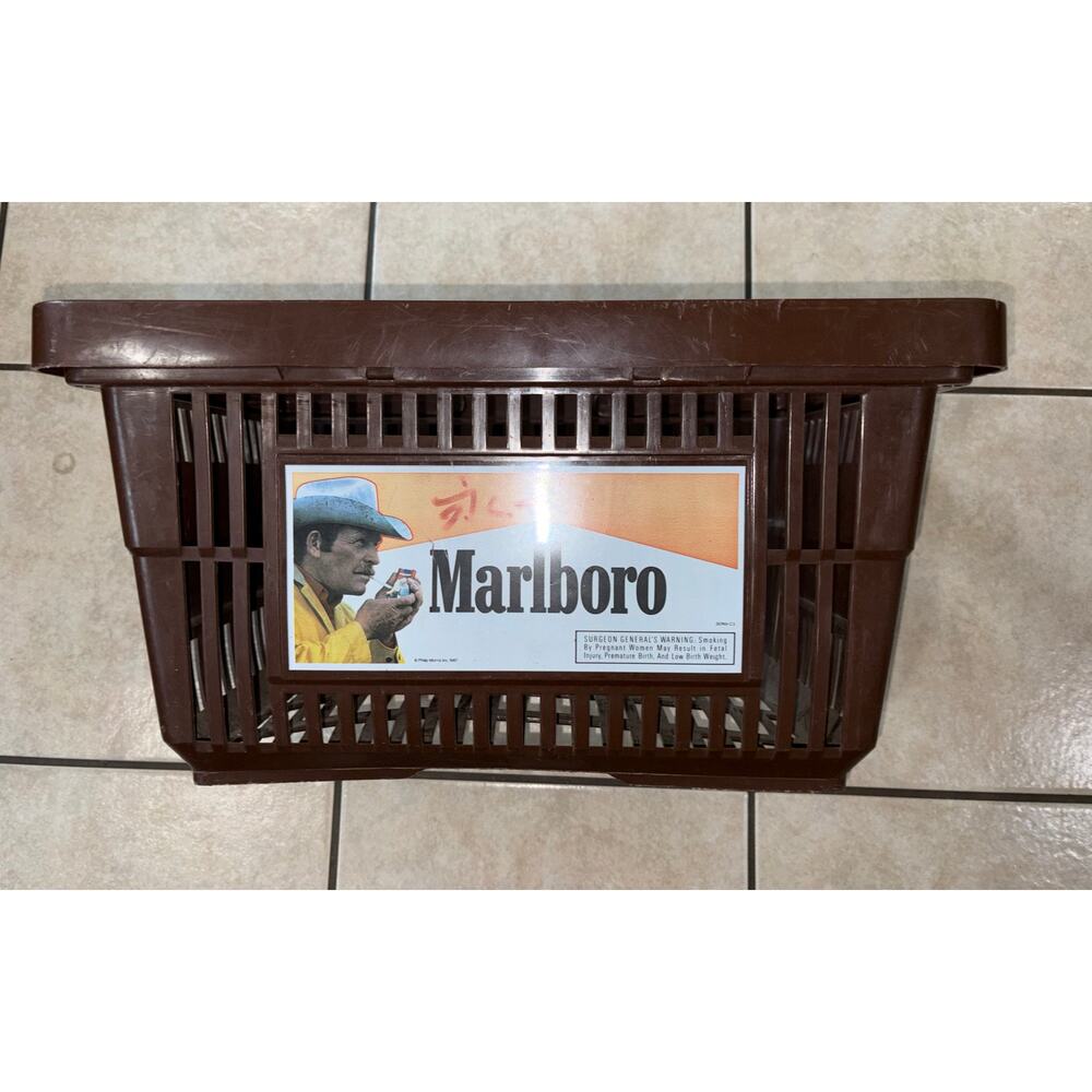Marlboro vintage basket brown 1987